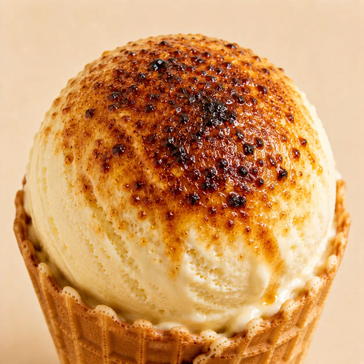Helado artesano de Crema catalana - La Jijonenca Sant Celoni