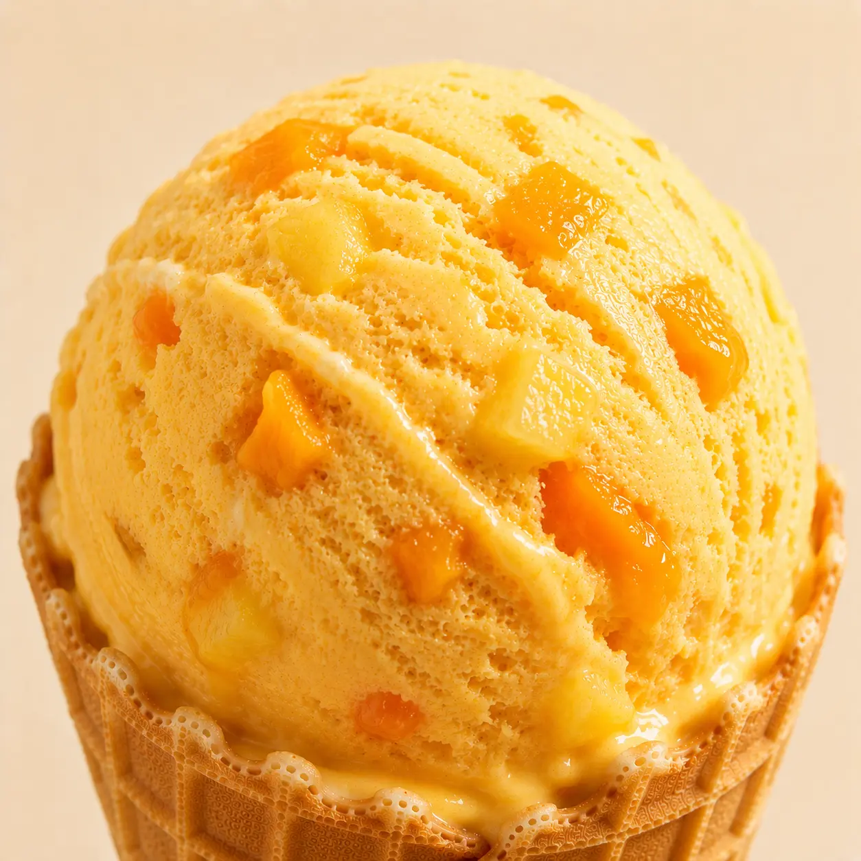 Helado artesano de Mango amb pinya - La Jijonenca Sant Celoni