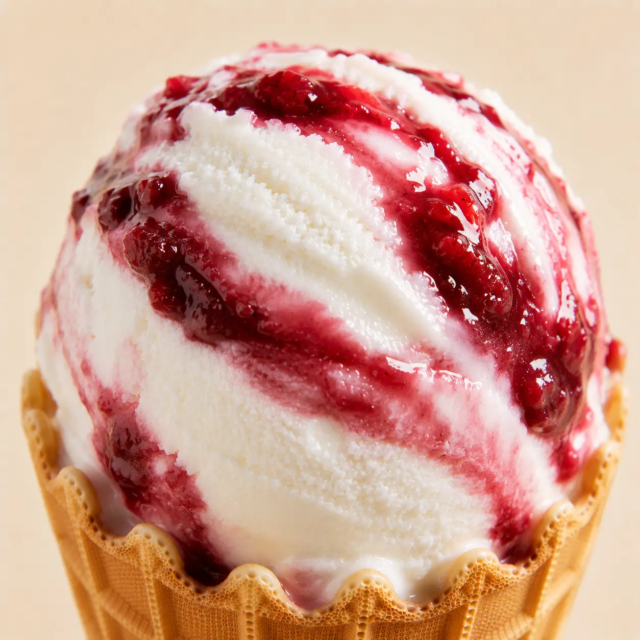 Helado artesano de Iogurt amb salsa vermel - La Jijonenca Sant Celoni